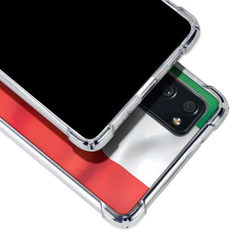 Italy Flag Galaxy S20 FE Clear Case